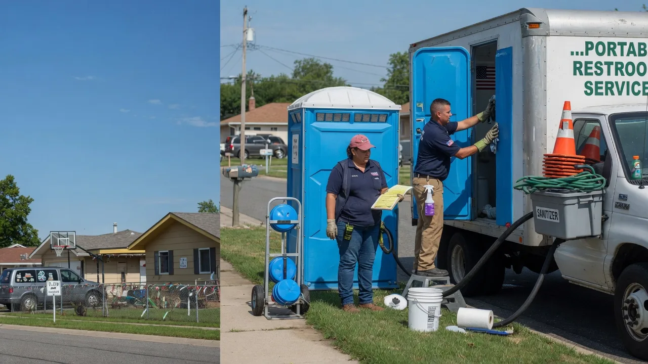 Portable Toilet Rental in Evansville, WI near me